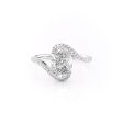 The Pave Skyler Set With A 1.5 Carat Oval Moissanite Discount