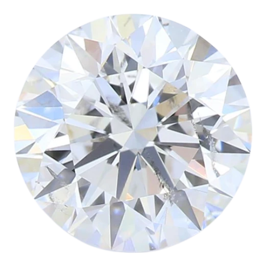 1.61 Carat F SI2 Round Lab Diamond Online