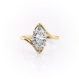 The Skyler Set With A 2.5 Carat Marquise Lab Diamond Sale