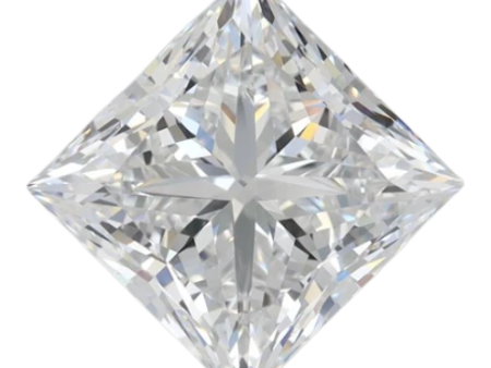 4.33 Carat D VVS2 Princess Lab Diamond Online