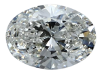 1.51 Carat F VVS2 Oval Lab Diamond For Discount