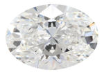 3.09 Carat F VVS1 Oval Lab Diamond For Cheap