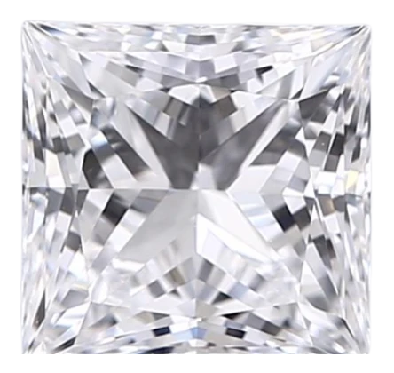 1.53 Carat D VVS2 Princess Lab Diamond Sale