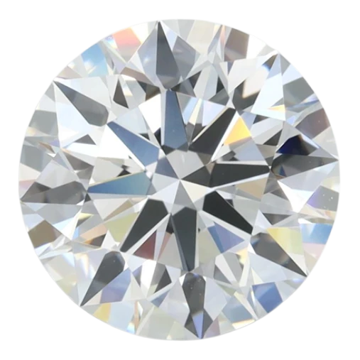 3.47 Carat E VVS1 Round Lab Diamond Hot on Sale