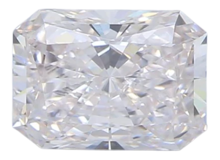 0.72 Carat H VVS2 Radiant Lab Diamond For Sale