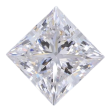 1.88 Carat H VVS2 Princess Lab Diamond Discount