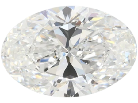 2.04 Carat E IF Oval Lab Diamond Online Hot Sale