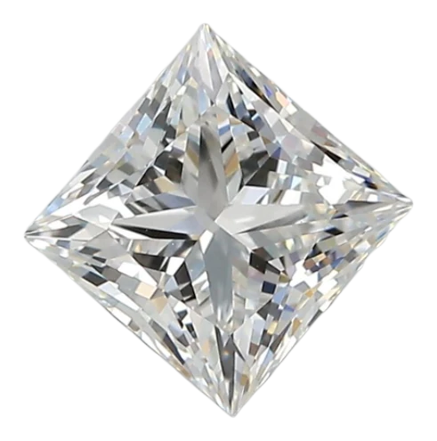 1.72 Carat F VVS2 Princess Lab Diamond Online Hot Sale