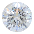 1.63 Carat J I1 Round Lab Diamond For Discount