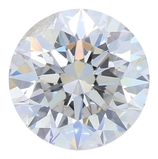 1.63 Carat J I1 Round Lab Diamond For Discount