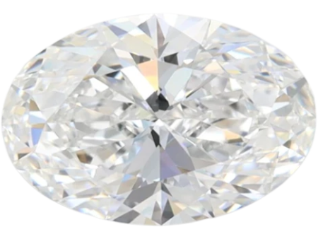 1.55 Carat D VVS1 Oval Lab Diamond Online Sale