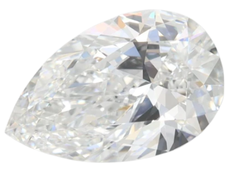 2.0 Carat D IF Pear Lab Diamond Hot on Sale