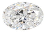 1.59 Carat D VVS1 Oval Lab Diamond Fashion