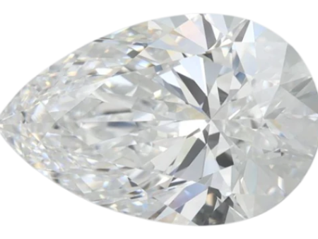 4.54 Carat F VVS2 Pear Lab Diamond Online Hot Sale