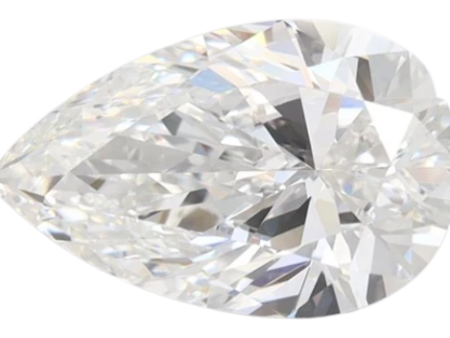 1.64 Carat E VVS1 Pear Lab Diamond Online now