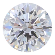 1.24 Carat G VVS2 Round Lab Diamond Cheap