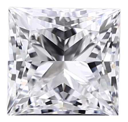 1.5 Carat D VVS1 Princess Lab Diamond Online