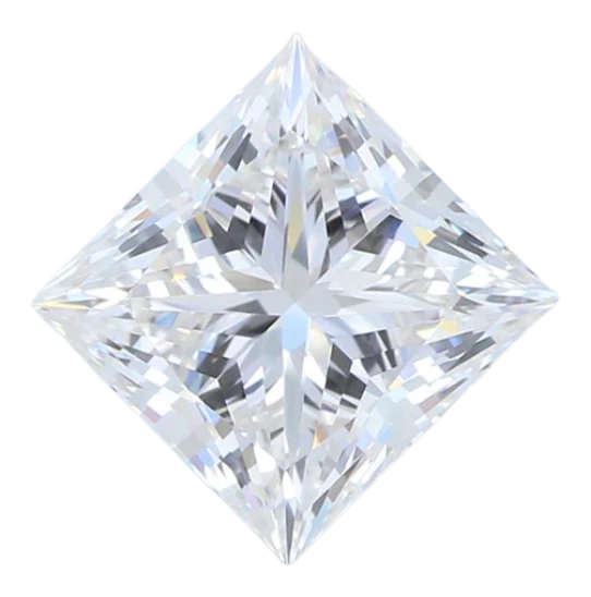 1.63 Carat G VVS1 Princess Lab Diamond Sale