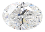 2.61 Carat D VVS1 Oval Lab Diamond Cheap