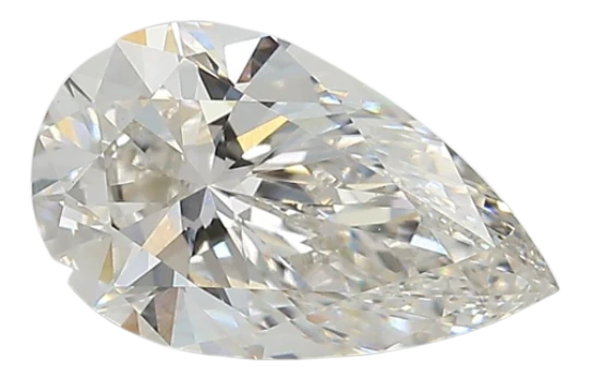 1.77 Carat G VS1 Pear Lab Diamond Online Sale