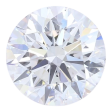 1.65 Carat I SI1 Round Lab Diamond For Sale