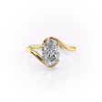 The Skyler Set With A 2.5 Carat Oval Lab Diamond Fashion