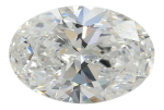 1.5 Carat E VS1 Oval Lab Diamond For Discount