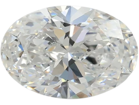 1.5 Carat E VS1 Oval Lab Diamond For Discount