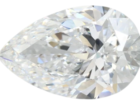 2.91 Carat D VVS1 Pear Lab Diamond Hot on Sale