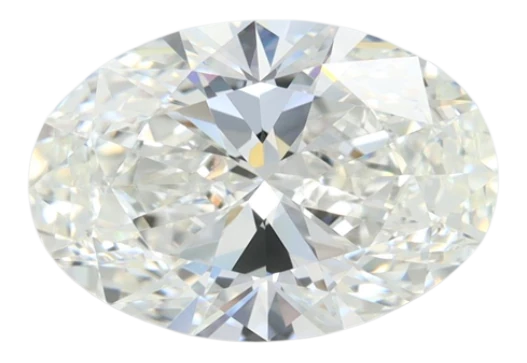 2.85 Carat G IF Oval Lab Diamond Supply