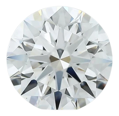 2.63 Carat E VS1 Round Lab Diamond Online Hot Sale