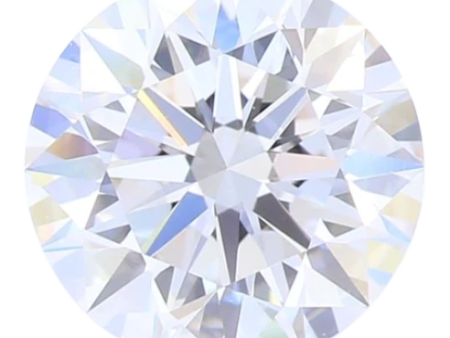 1.61 Carat I VVS2 Round Lab Diamond on Sale