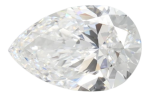 2.08 Carat D VVS1 Pear Lab Diamond For Cheap