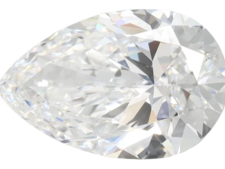 2.08 Carat D VVS1 Pear Lab Diamond For Cheap