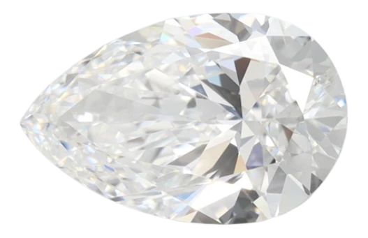 2.08 Carat D VVS1 Pear Lab Diamond For Cheap