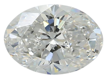 2.7 Carat G VS2 Oval Lab Diamond Online Sale