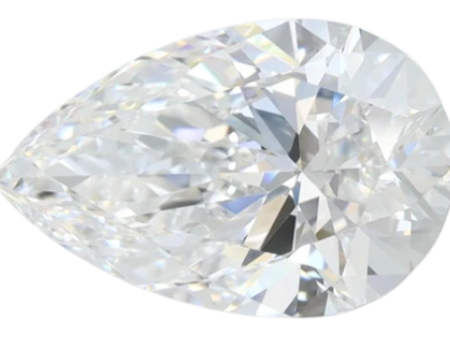 2.09 Carat D VVS1 Pear Lab Diamond For Discount