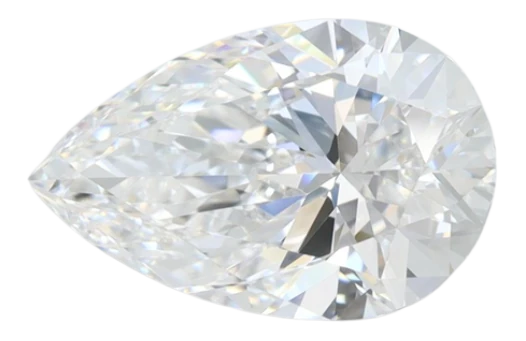 2.09 Carat D VVS1 Pear Lab Diamond For Discount