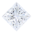 1.62 Carat F SI2 Princess Lab Diamond on Sale