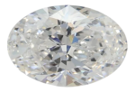 1.51 Carat E VS1 Oval Lab Diamond Discount