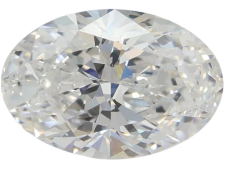 1.51 Carat E VS1 Oval Lab Diamond Discount