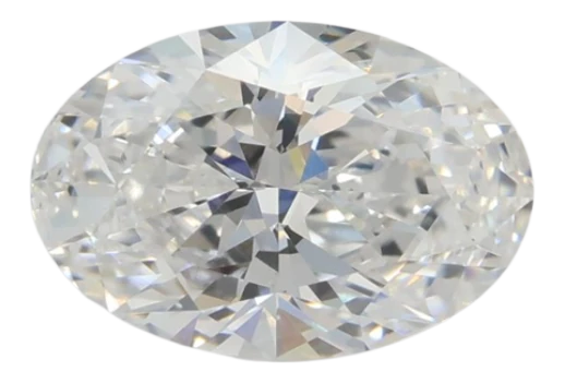 1.51 Carat E VS1 Oval Lab Diamond Discount