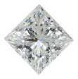 1.51 Carat D VS1 Princess Lab Diamond For Cheap