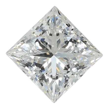 1.51 Carat D VS1 Princess Lab Diamond For Cheap