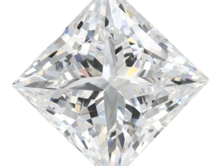 4.36 Carat D VVS2 Princess Lab Diamond Cheap