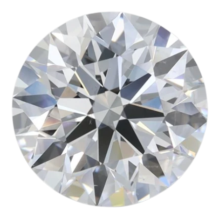 3.58 Carat D SI1 Round Lab Diamond on Sale