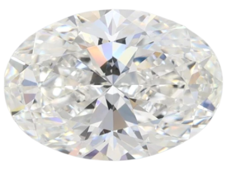 2.28 Carat E IF Oval Lab Diamond For Cheap