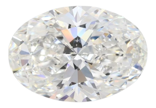 2.28 Carat E IF Oval Lab Diamond For Cheap