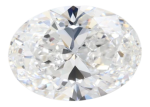 2.44 Carat D VVS2 Oval Lab Diamond Hot on Sale