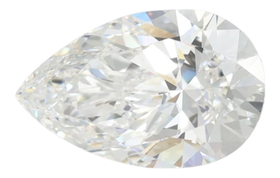 2.5 Carat E IF Pear Lab Diamond Online